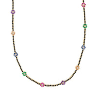 Brickell 14K Çiçek Kolye